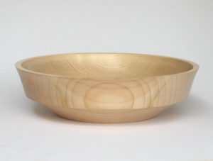 an artisan in wood - sycamore bowl