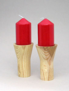 Ash candle stands