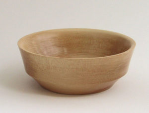 Geometric sycamore bowl